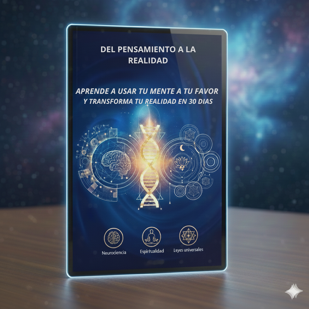 Del pensmiento a la realidad + 3 bonus de regalo